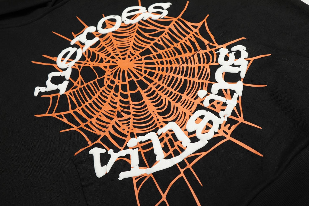 Sp5der Spiderweb Graphic Hoodie