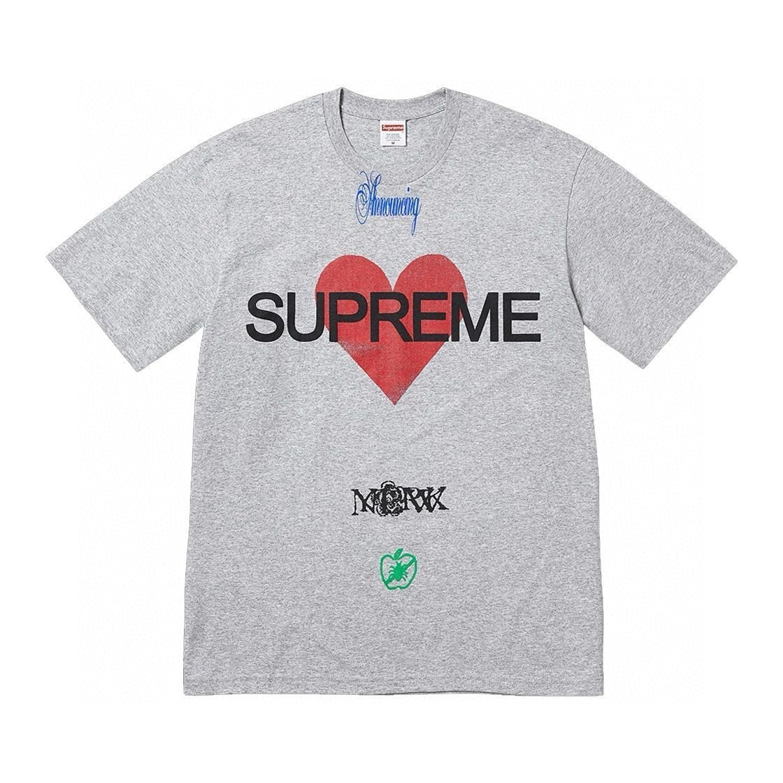 Supreme Heart Graphic Short-Sleeve T-Shirt