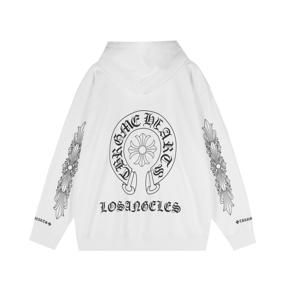 Chrome Hearts Horseshoe Graphic Zip Hoodie