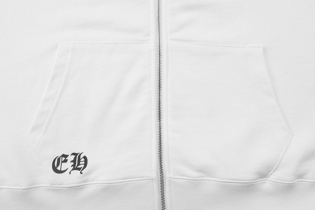 Chrome Hearts Horseshoe Graphic Zip Hoodie