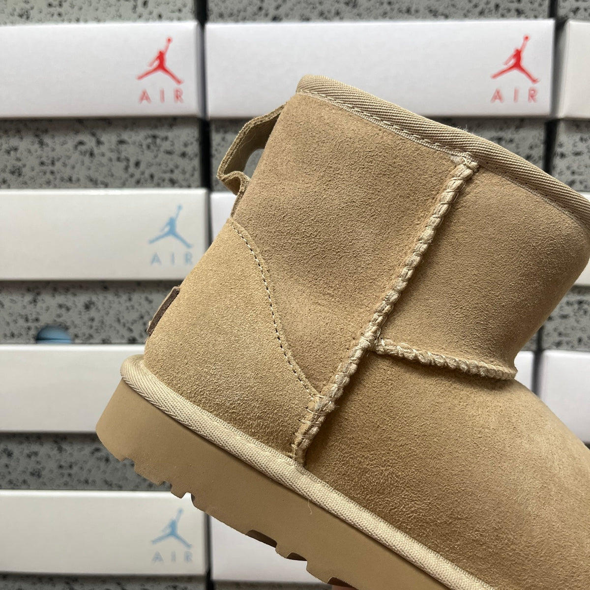 Mini Mid-Calf Snow Boots – Sand Sizes 35–44