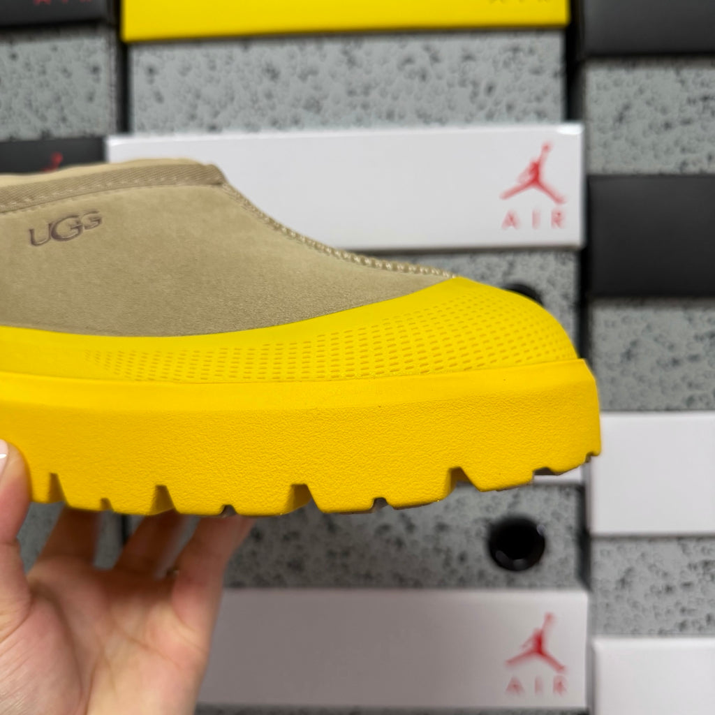 Tasman Low-Cut Snow Boots in Yellow – Shearling-Style Winter Boots (EU Sizes 39–44)