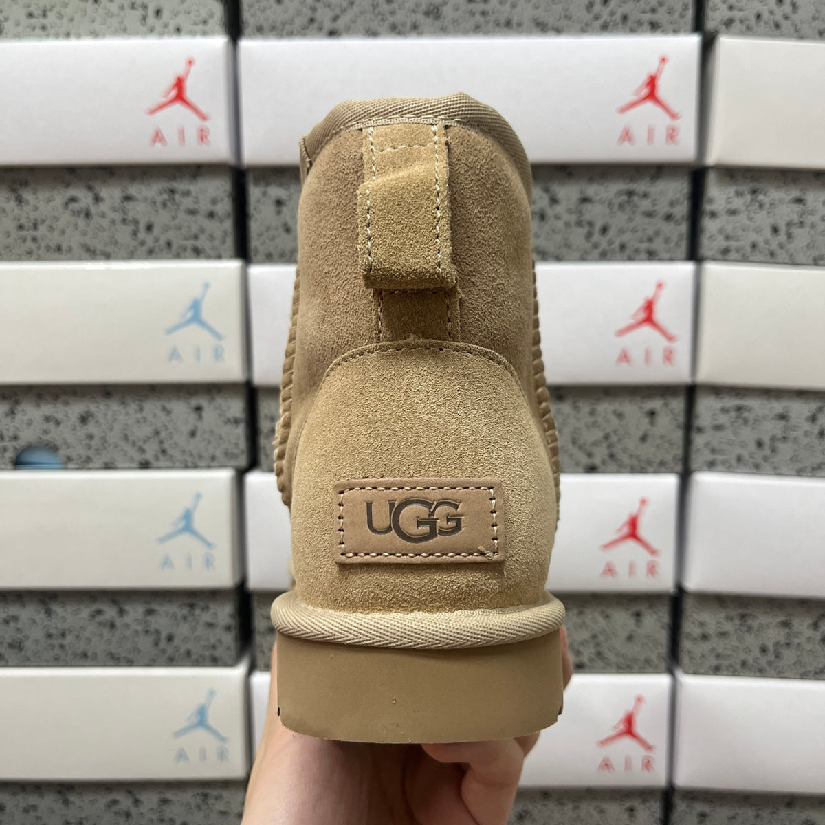 Mini Mid-Calf Snow Boots – Sand Sizes 35–44