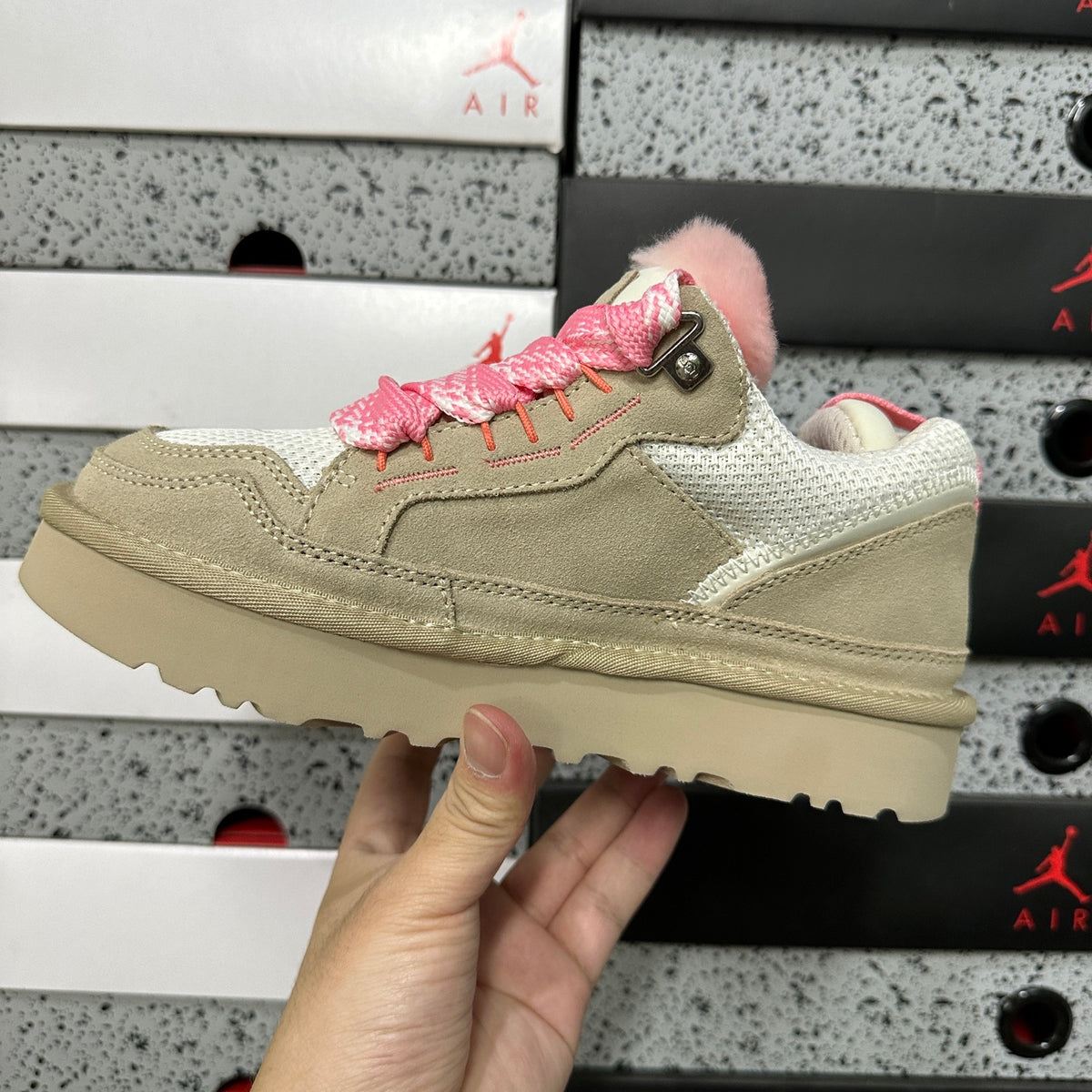 Mel Low-Cut Snow Boots in Blush Pink – Ankle Winter Boots (EU Sizes 35–44)