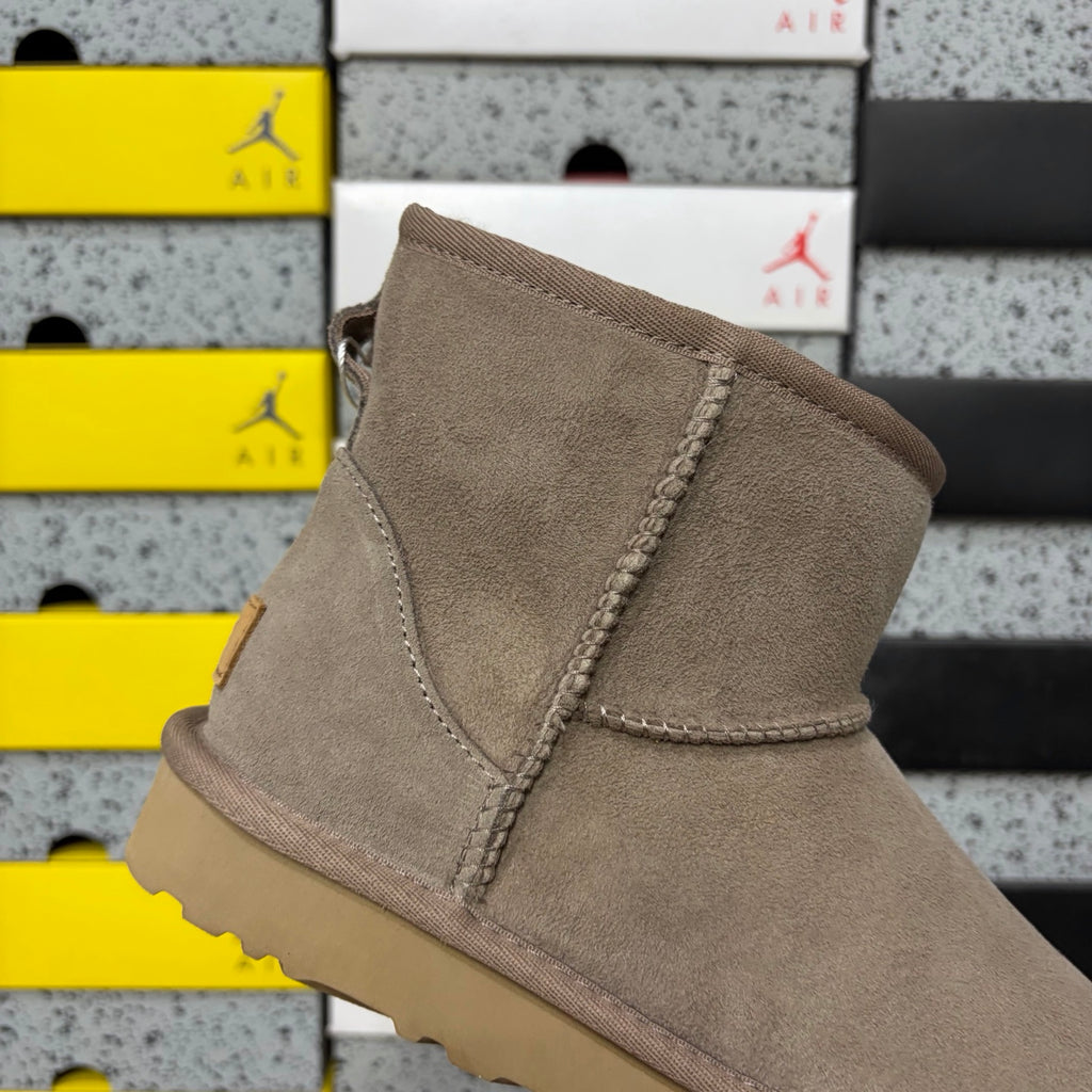 Mini Mid-Calf Snow Boots – Brown Sizes 35–44