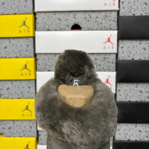 3cm Star Slide Slippers – Grey (2550) | Sizes 35–40