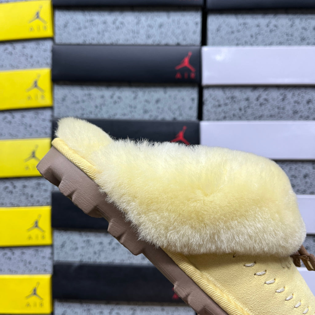 Snow Boots in Soft Yellow – Cozy Winter Boots (EU Sizes 35–40)