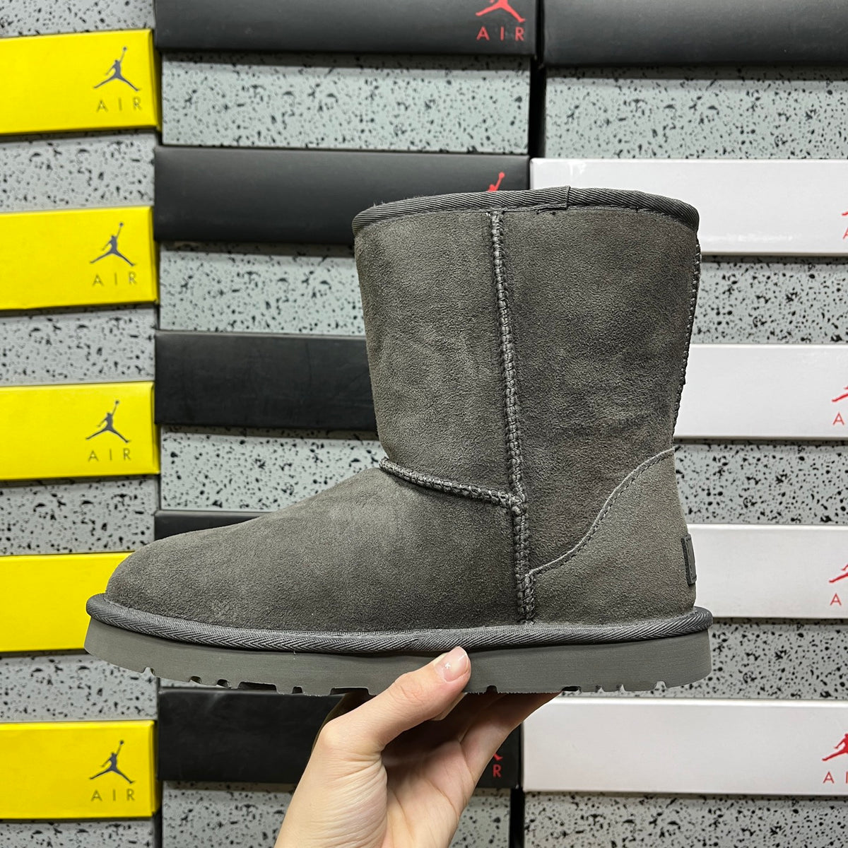 Snow Boots – Grey (1016223) | Sizes 35–40