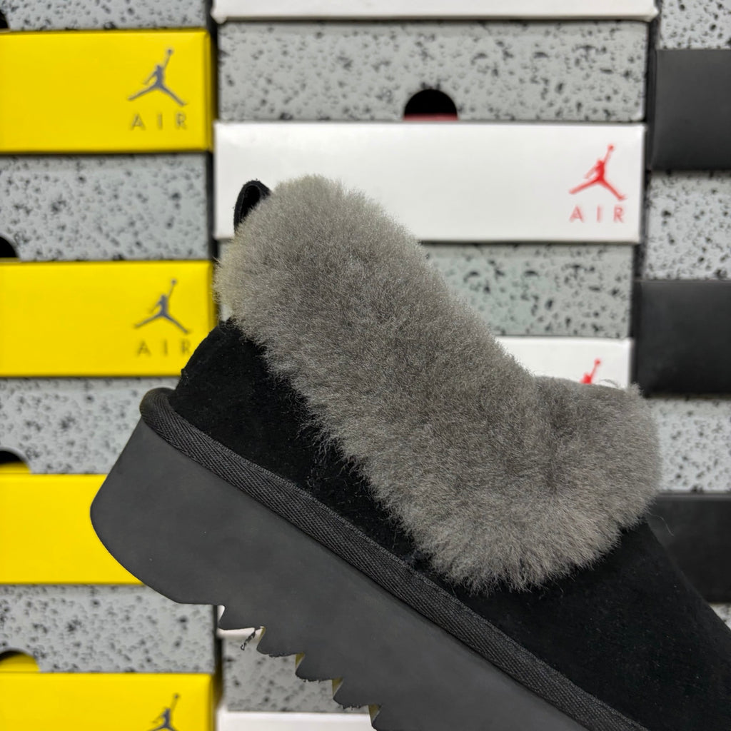 Grand Celebration Platform Snow Boots in Black – Chunky Sole Winter Boots (EU Sizes 35–40)