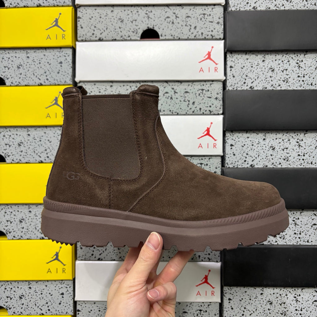 Burly Chelsea Snow Boots in Chocolate – Winter Chelsea Boots (EU Sizes 39–44)