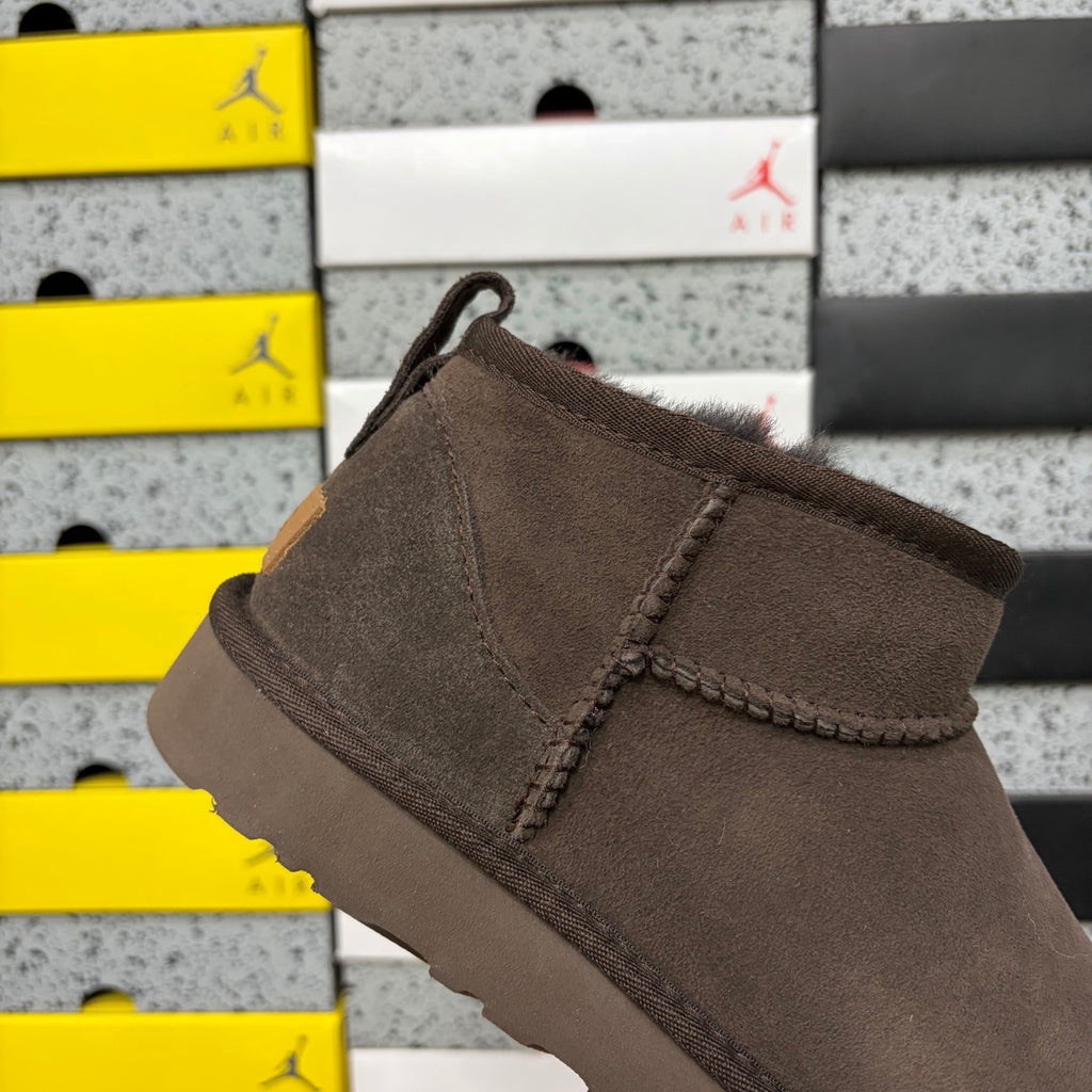 Mini Snow Boots in Brown – Ankle Winter Boots (EU Sizes 35–44)