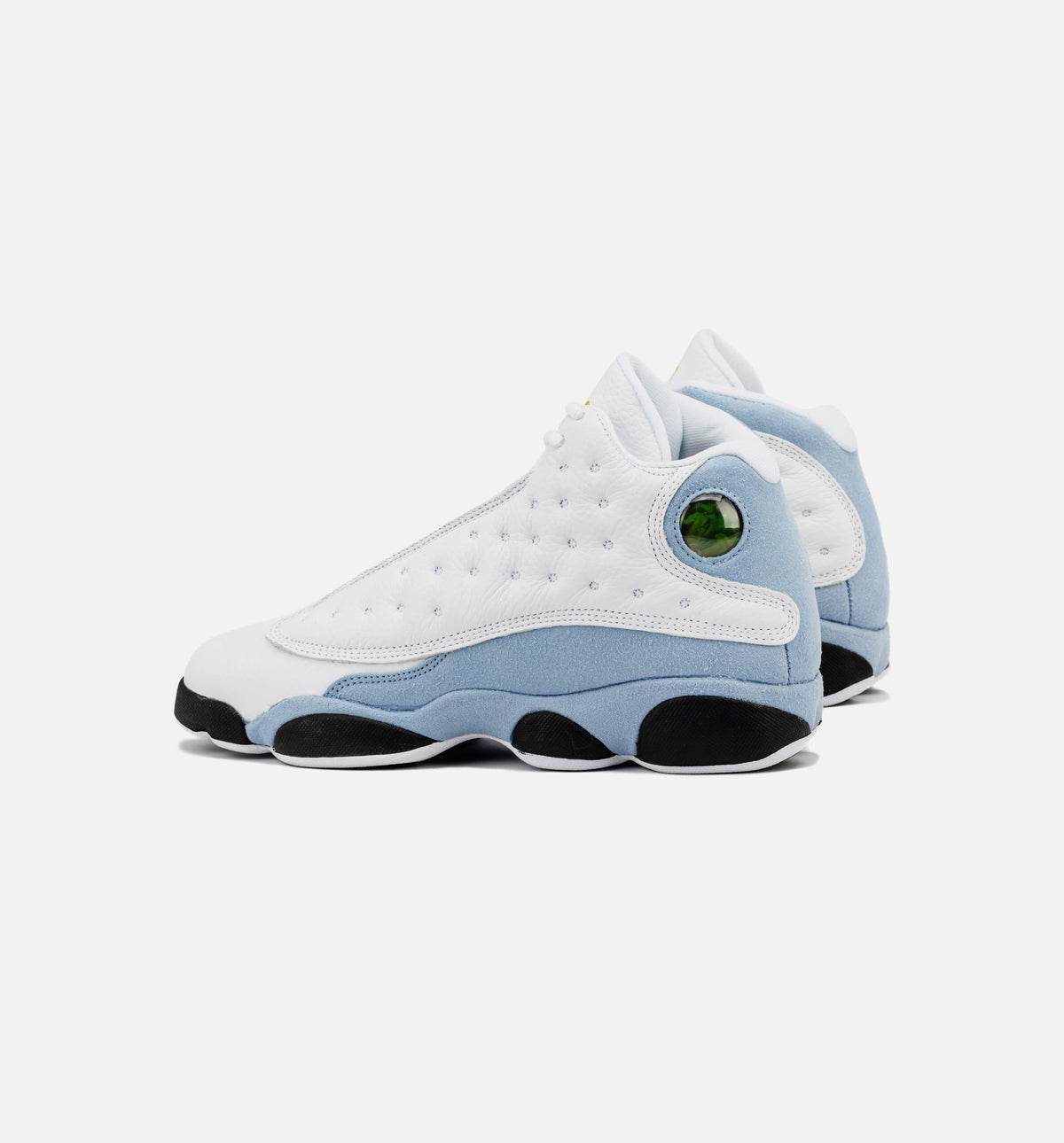 Air Jordan 13 Retro "Blue Grey" Big Kids' Shoe – White/Blue Grey/Black/Yellow Ochre