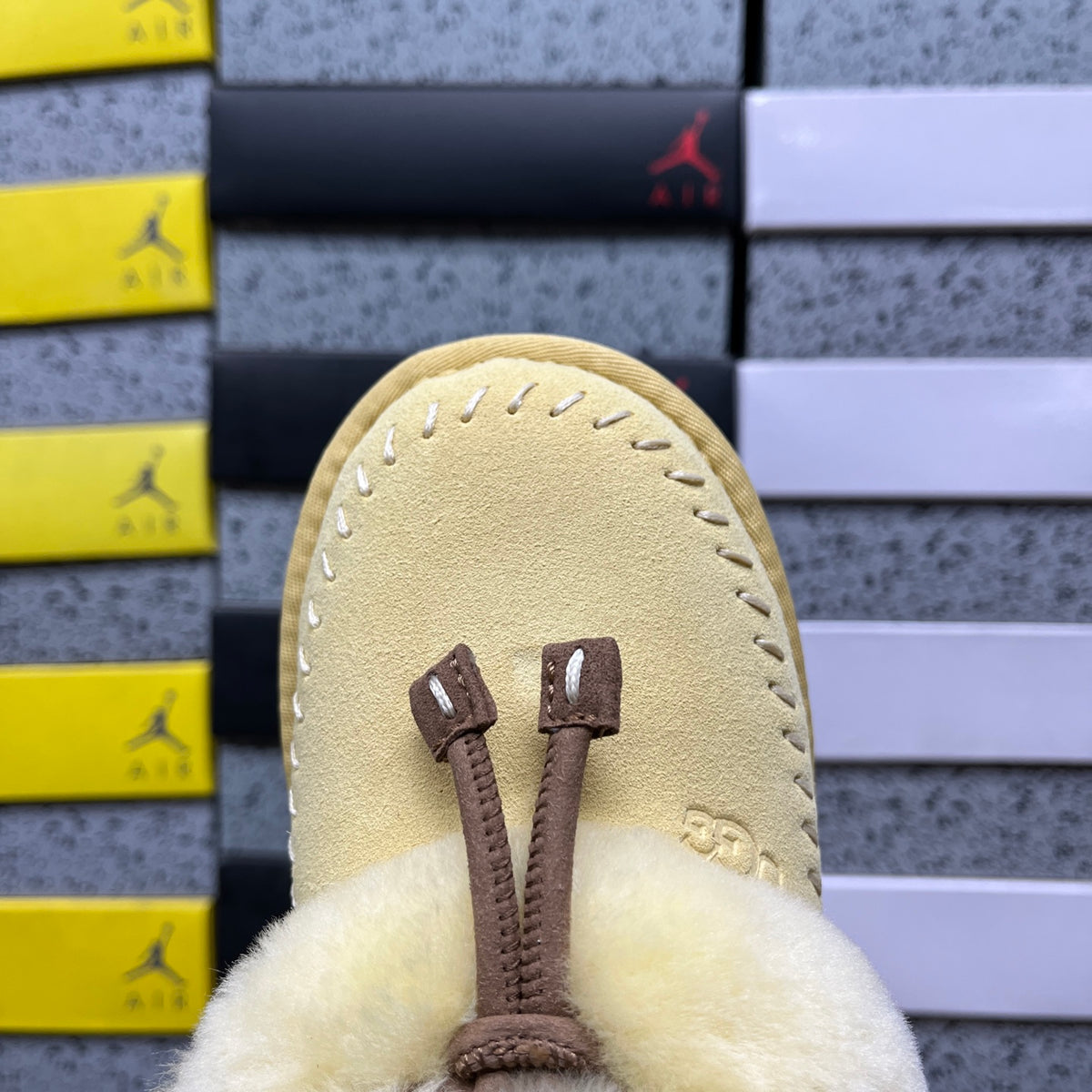 Snow Boots in Soft Yellow – Cozy Winter Boots (EU Sizes 35–40)