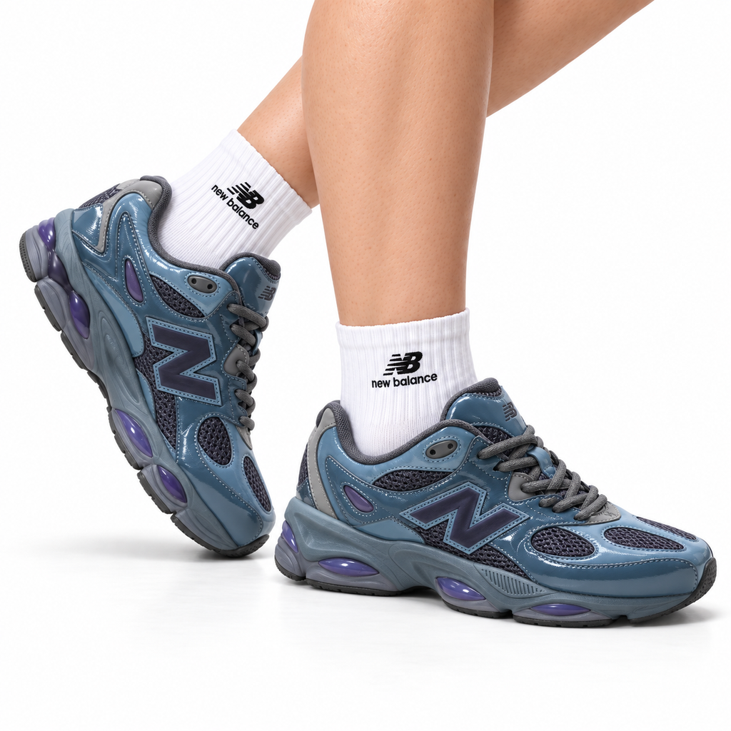 New Balance 9060 Sneakers - Blue Grey Purple