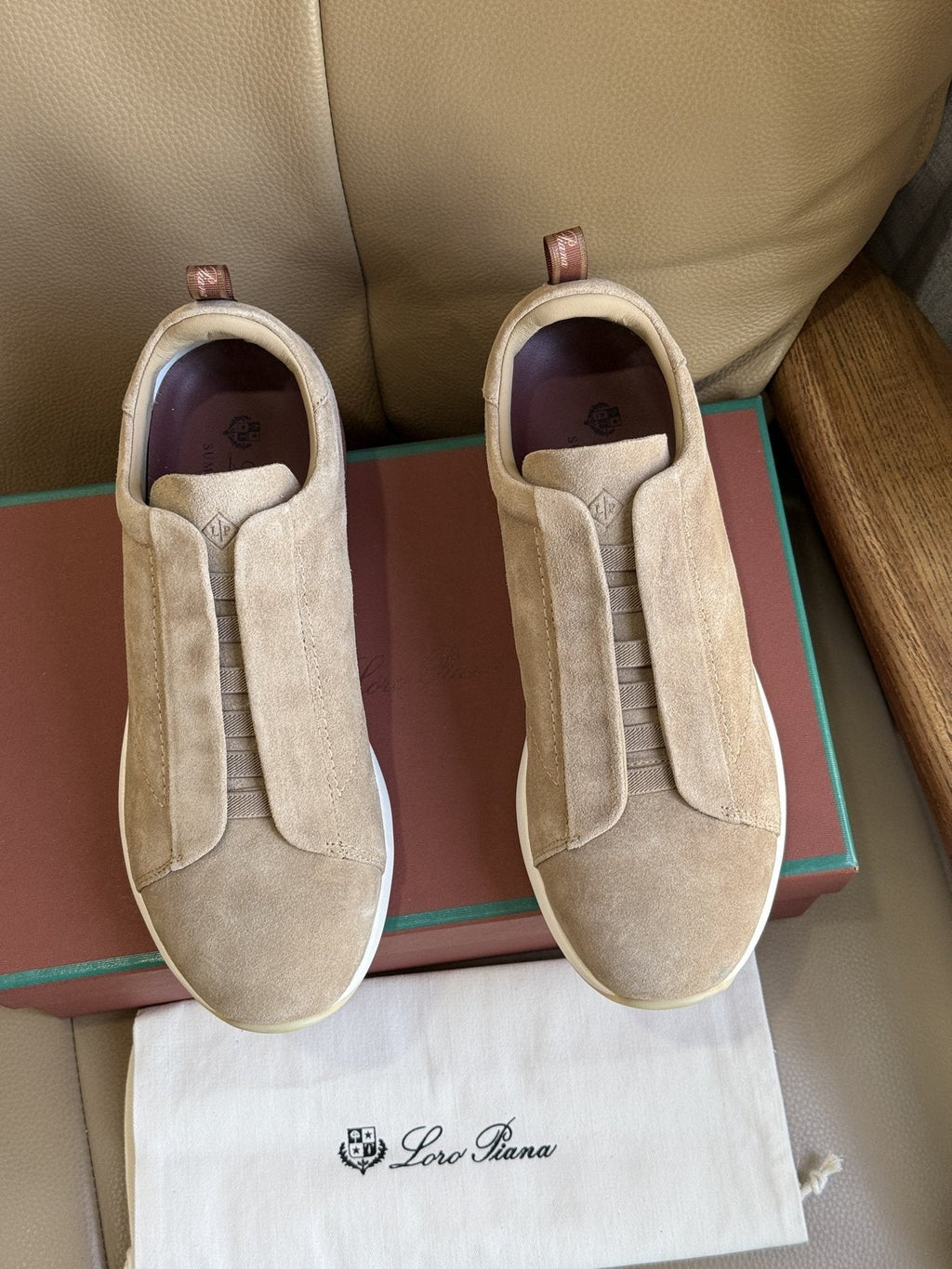 Loro Piana Slip-On Sneakers - Heel Pull Tab